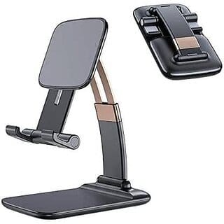 Game Word Adjustable Cell Phone Stand, Foldable Portable Phone Stand Phone Holder for Desk, Desktop Tablet Stand