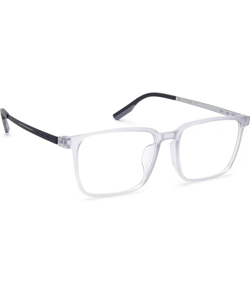 Hexxa Grey Full Rim Rectangular Computer Glasses ( Pack of 1 )