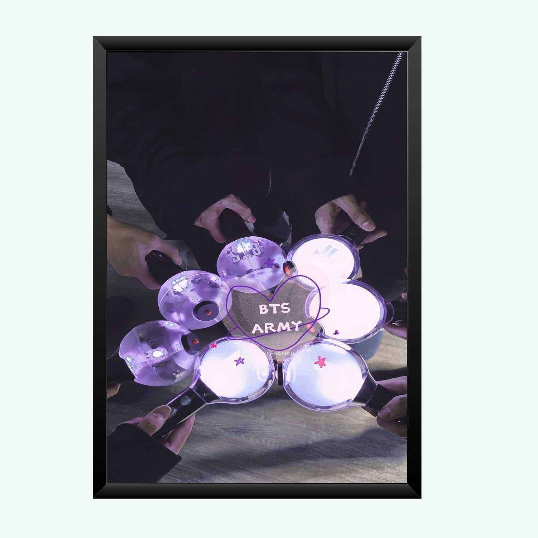 Nokkes Bts Army Bangtan Boy V suga J-Hope Jungkook Jin Jimin Rm 8X12 Inch Size Photo Frame Photo Home Office_bts2_9