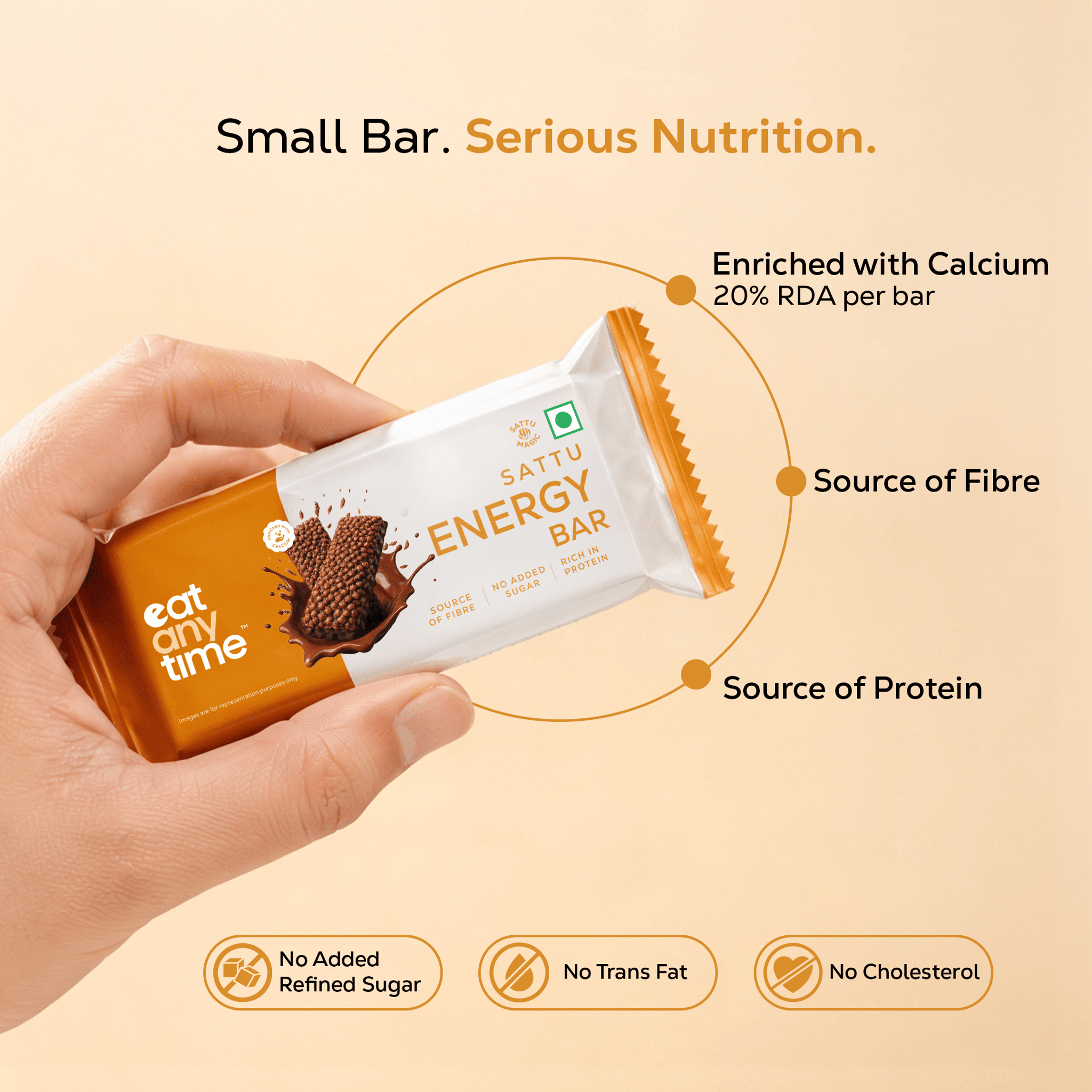 Sattu Energy Bar Sattu Energy Bar - Pack of 3 - 36 Bars