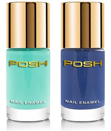 Posh Nail Polish Multi Glossy Pack of 2 9 mL