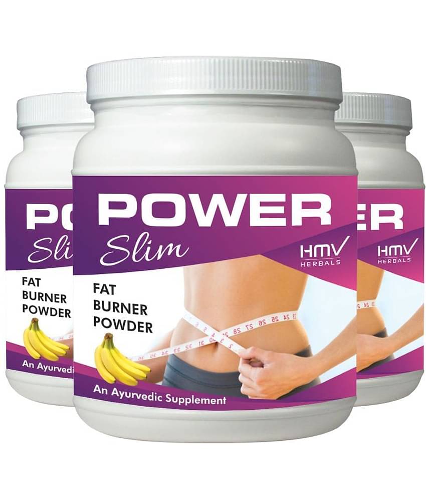 Hmv Herbals Power Slim Weight Loss Herbal Banana Powder 300 Gm Pack of 3
