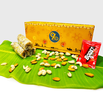 Boost Dryfruits Putharekulu [10 Pcs] 