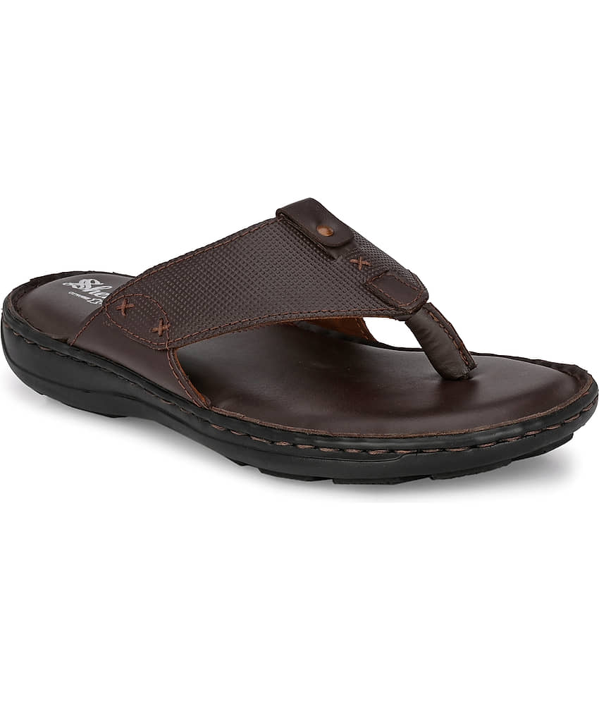 SHENCES - Brown Men's Sandals