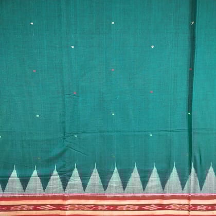 Bomkai Cotton Ikat Saree