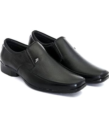 Fashion Victim - Black Men's Slip On Formal Shoes