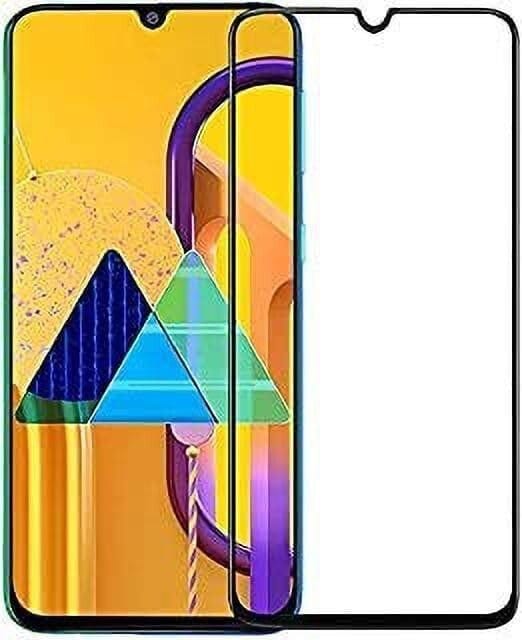 PLUGTECH Advanced Tempered Glass With Anti-Explosion 9H Hardness Edge-To-Edge Coverage Screen Guard for SAMSUNG A20