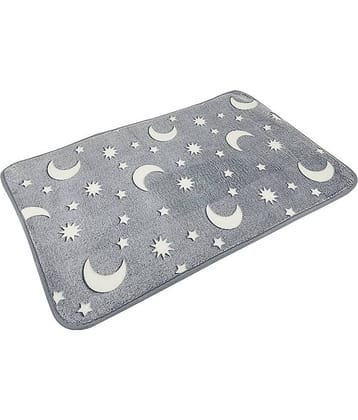 RAMDEV ENTERPRISE - Anti-skid Cotton Door Mat ( 40 X 60 cm ) Single - White