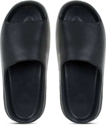 Pampy Angel - Black Men's Slide Flip flop
