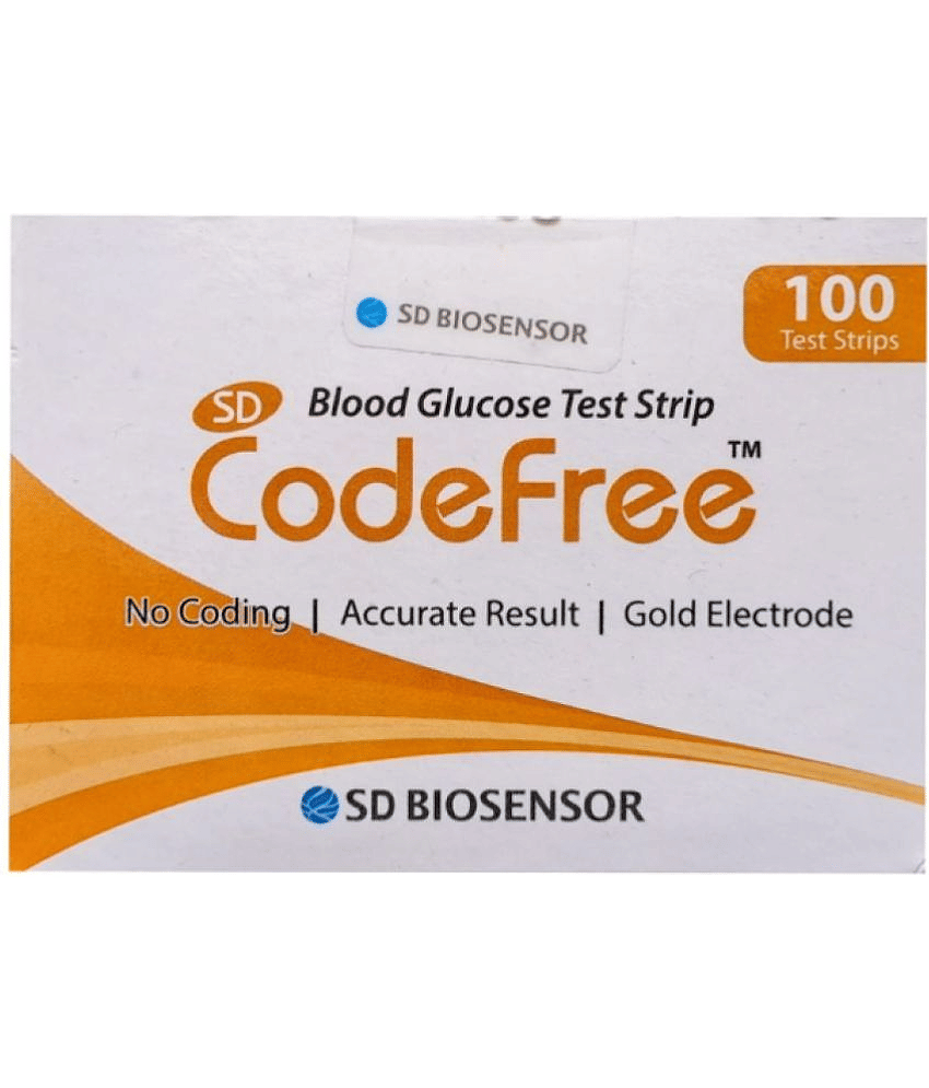 Sd Codefree 100 Test Strips Codefree 51100 Strips
