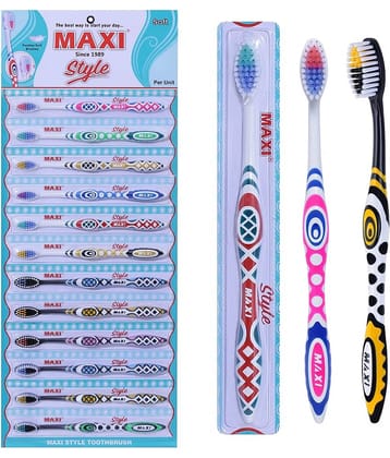 MAXI Toothbrush M-6688 Pack of 12