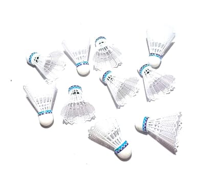 Nawani 10 pcs Badminton shuttlecocks Nylon Shuttle.