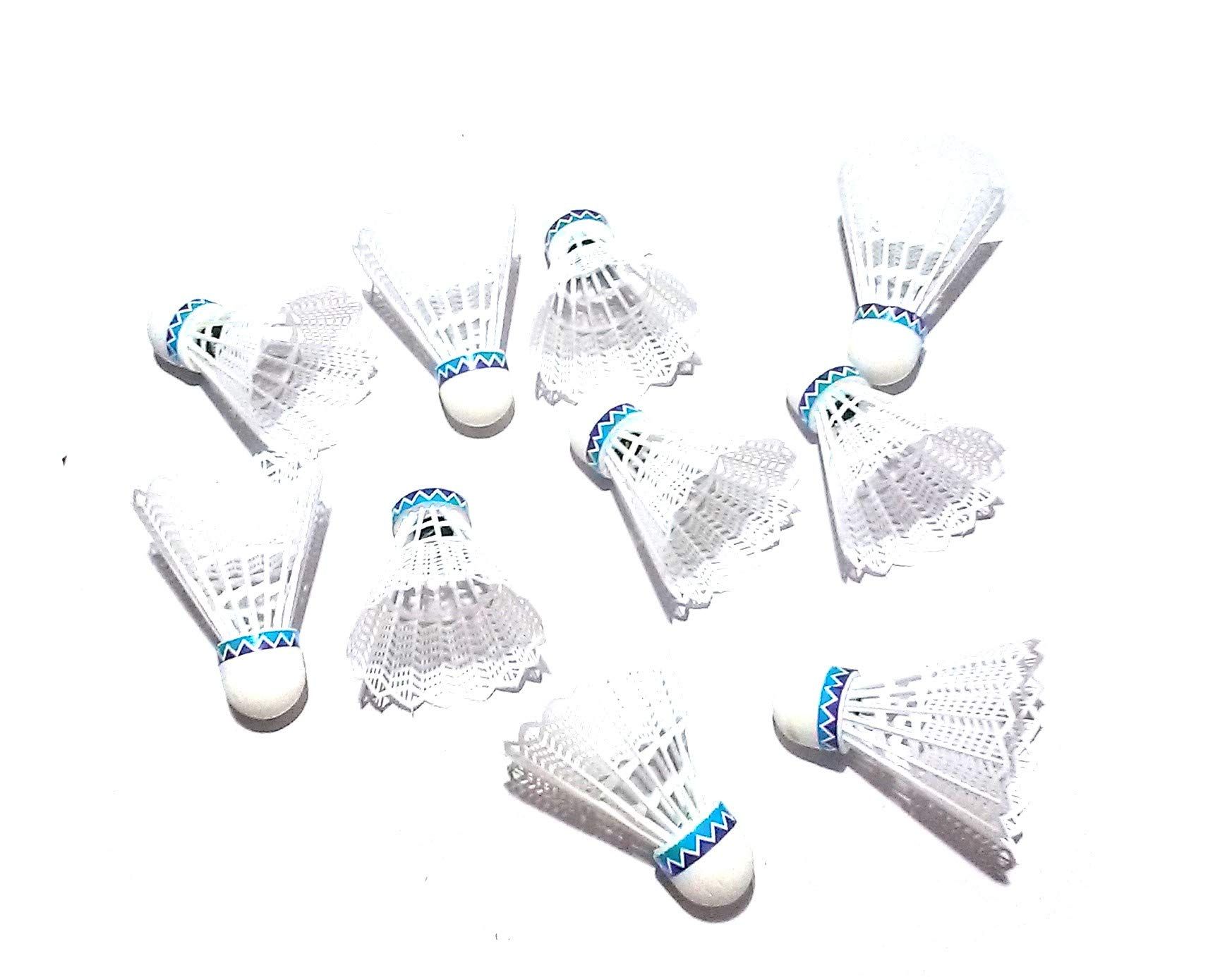 Nawani 10 pcs Badminton shuttlecocks Nylon Shuttle.