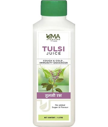 Uma Ayurveda Tulsi 1000 ml Useful in Cough Common Cold, Immunity