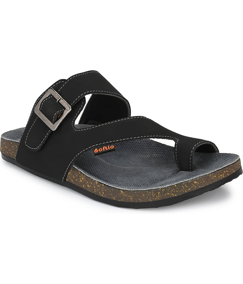 softio - Tan Men's Slippers