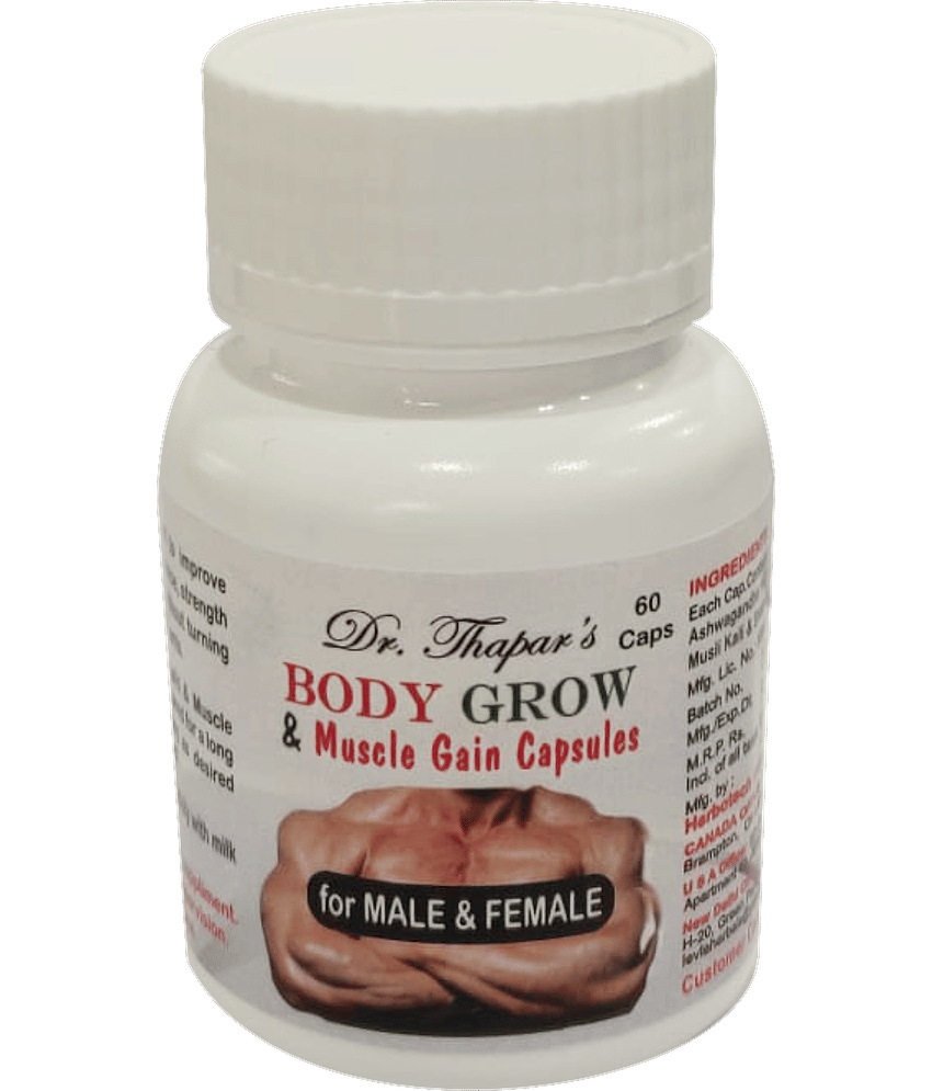 Dr. Thapar'S Bodygrow Capsules 50+10 Capsules