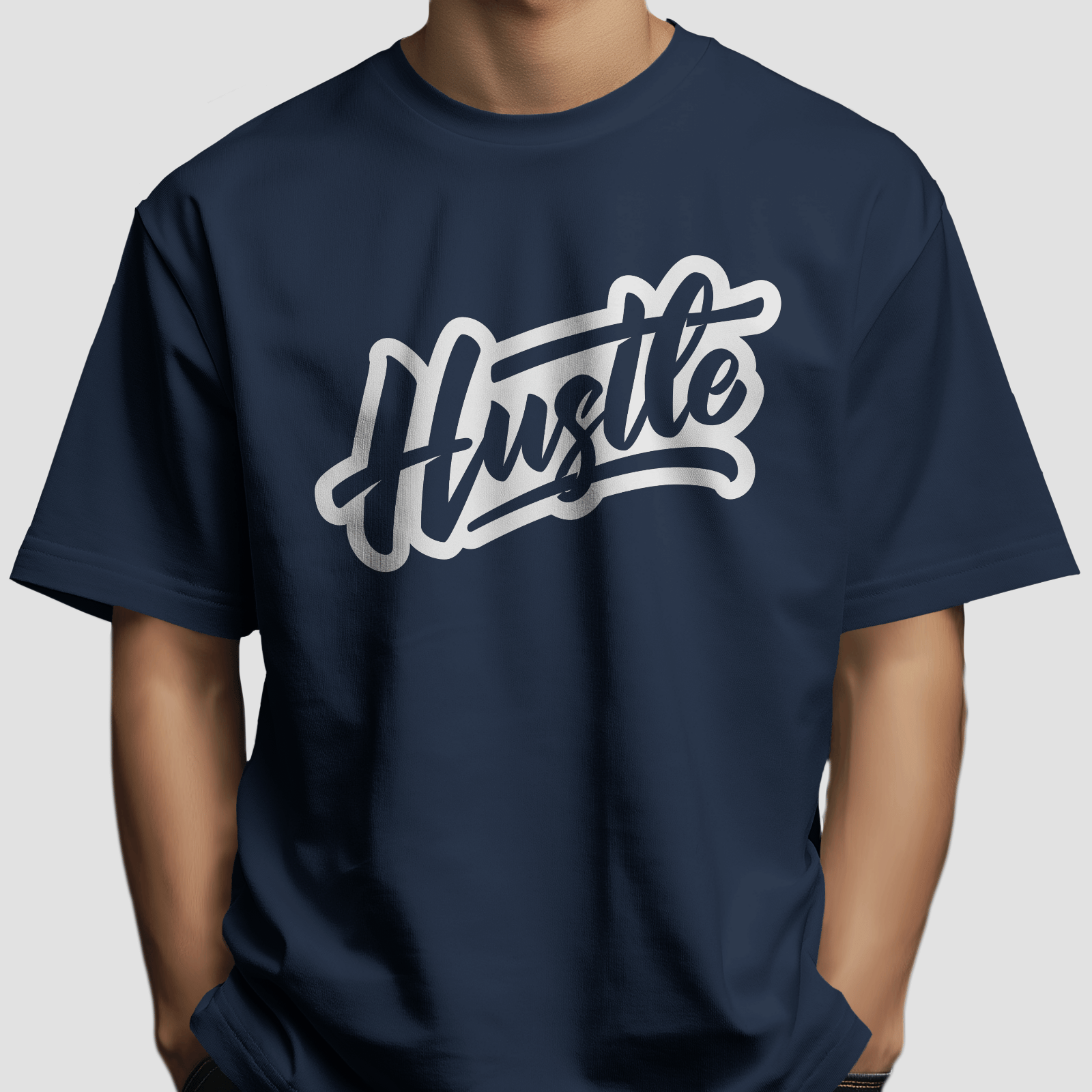 Hustle - Dark-Navy Blue / 3XL