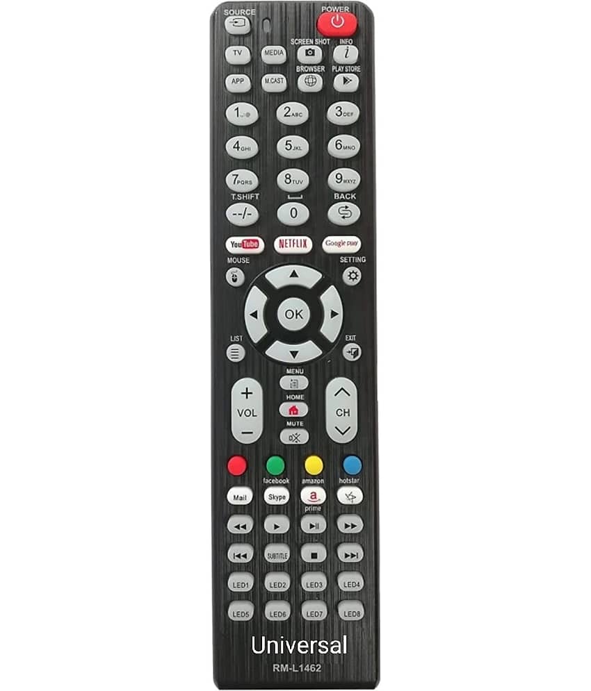 SUGNESH TVR Universal 1462 TV Remote Compatible with LED/LCD smart remote of