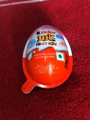 KINDER JOY GIRL PINK