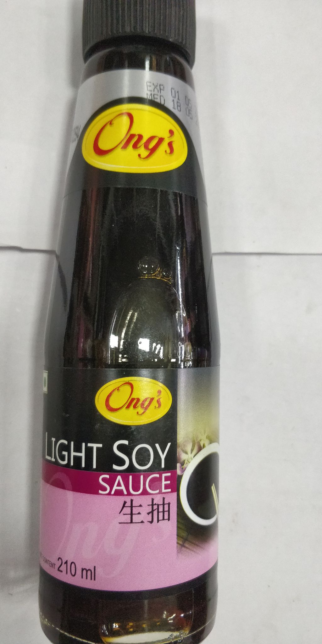 Ông Light soy Sauce 210 ml 