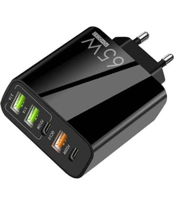 Life Like 65W Fast Charging With 3 Usb And 2 Type C Ports Charger