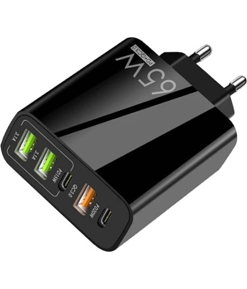 Life Like 65W Fast Charging With 3 Usb And 2 Type C Ports Charger