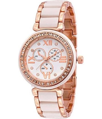 DECLASSE Metal Round Womens Watch