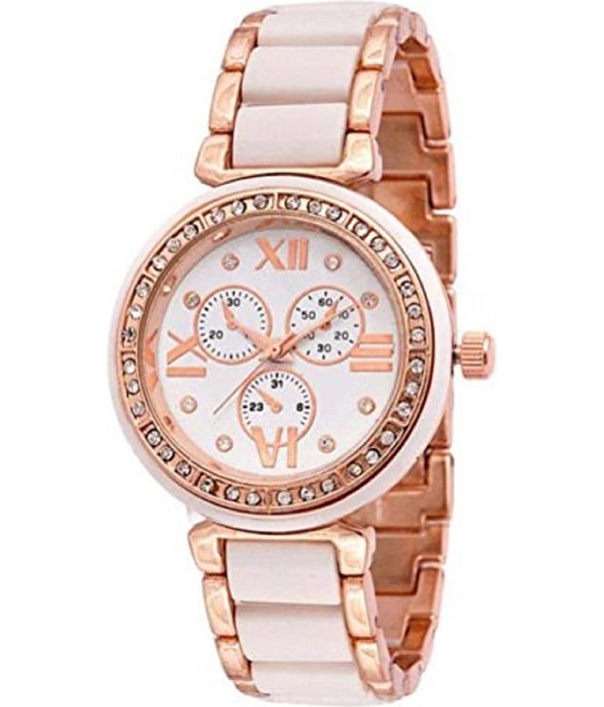 DECLASSE Metal Round Womens Watch