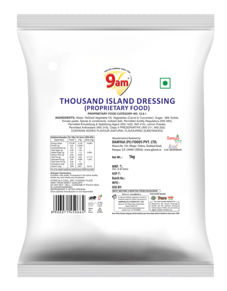 9am Thousand Island Dressing, 1 Kg