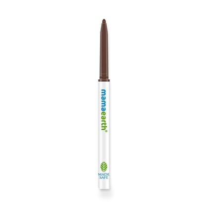 Mamaearth Long Stay Colored Natural Kajal stick For 11 Hour Long Stay - Woody Brown - 0.35 G Mamaearth Long Stay Colored Natural Kajal stick For 11 Hour Long Stay - Woody Brown - 0.35 G