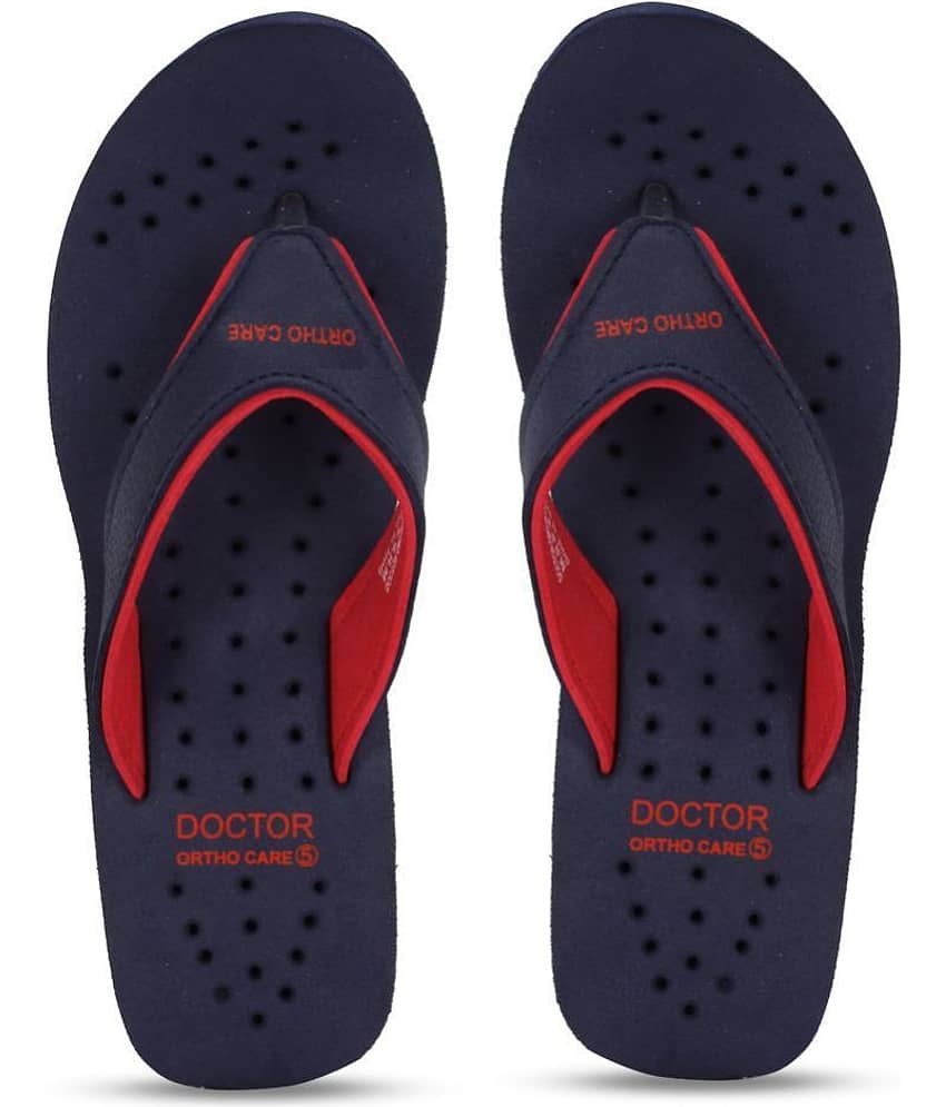DOCTOR EXTRA SOFT - Multicolor Women's Thong Flip Flop