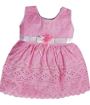 LITTLE PANDA Pack of 1 Baby Girls Cotton Blend Frock ( Yellow )