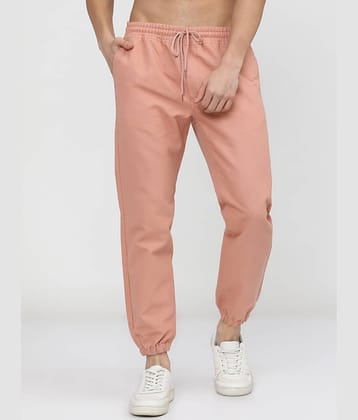 Ketch Regular Flat Men's Joggers - Pink ( Pack of 1 )
