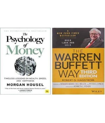 The Psychology Of Money + The Warren Buffett Way (Paperback, Robert G. Hagstrom, Morgan Housel)