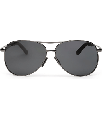 YourSpex Dark Grey Pilot Sunglasses ( Pack of 1 )