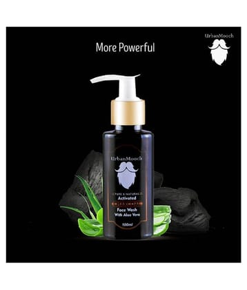 UrbanMooch Activated Charcoal Face Wash 100 mL