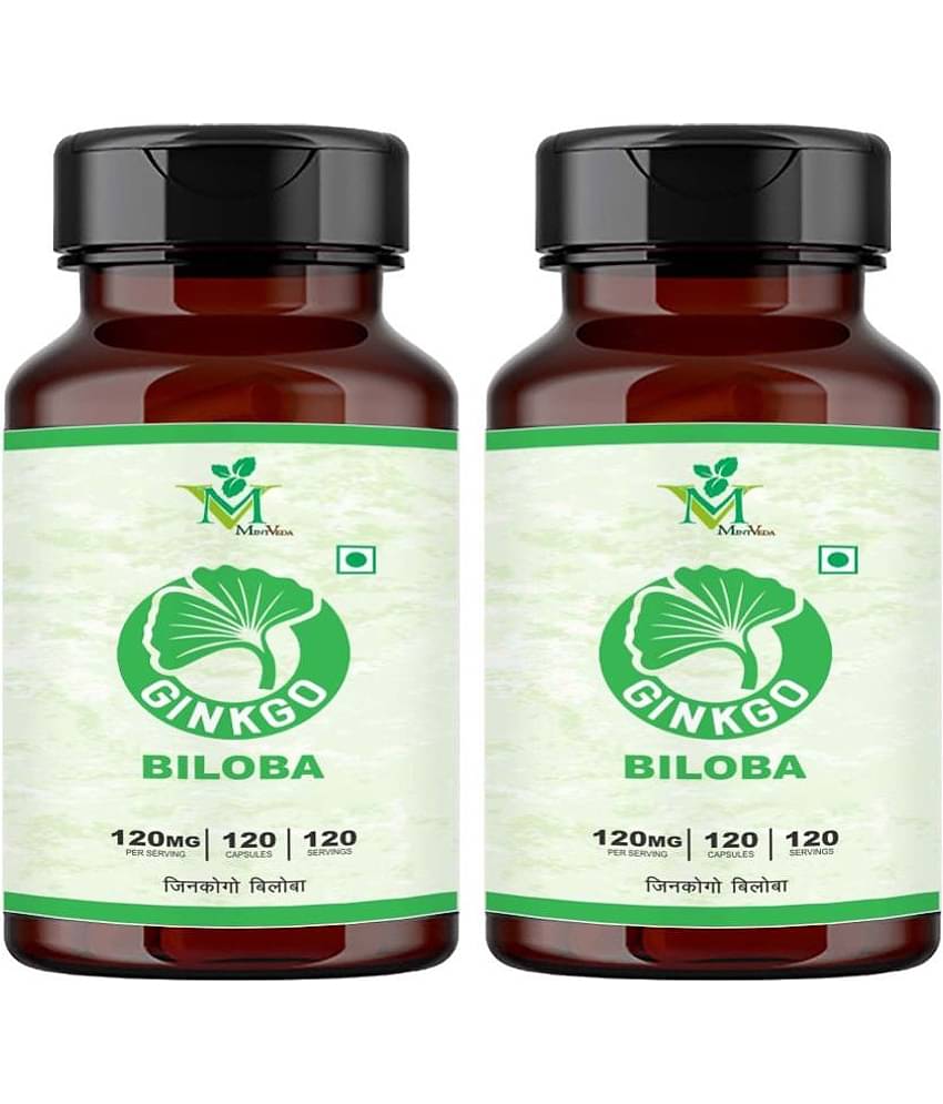 Ginkgo Biloba Veg. Capsules Pack of 2 - 120's