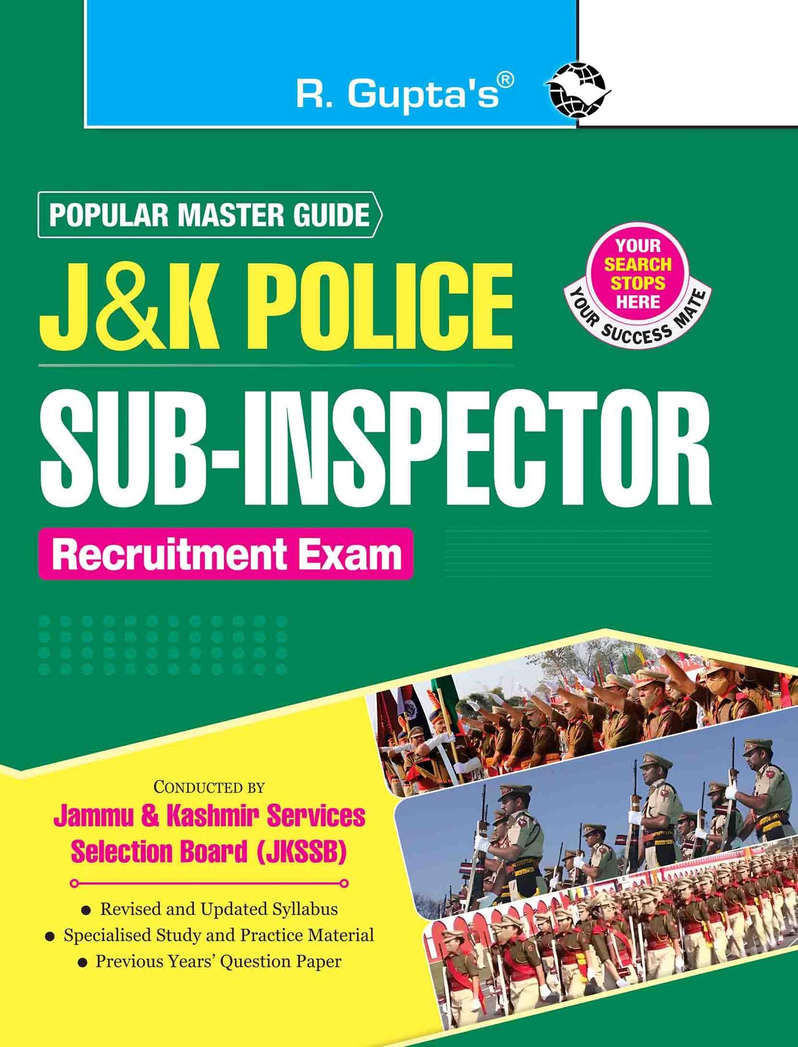 J&K Police: Sub-Inspector Recruitment Exam Guide [Paperback] [Dec 16, 2024] RPH Editorial Board