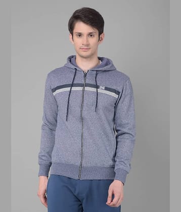 Force NXT Cotton Hooded Men's Sweatshirt - Navy ( Pack of 1 )