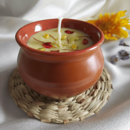 Rabri Ceramic Matki Candle