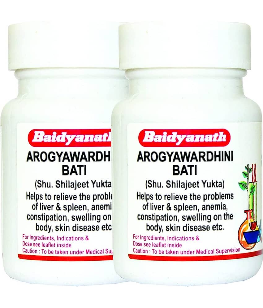 Baidyanath Arogyawardhini Bati, 80 Tablets (Pack of 2)