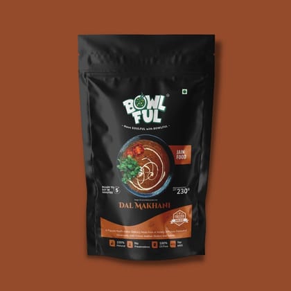 Bowlful Dal Makhani Jain - Jain Version of Creamy Dal Makhani