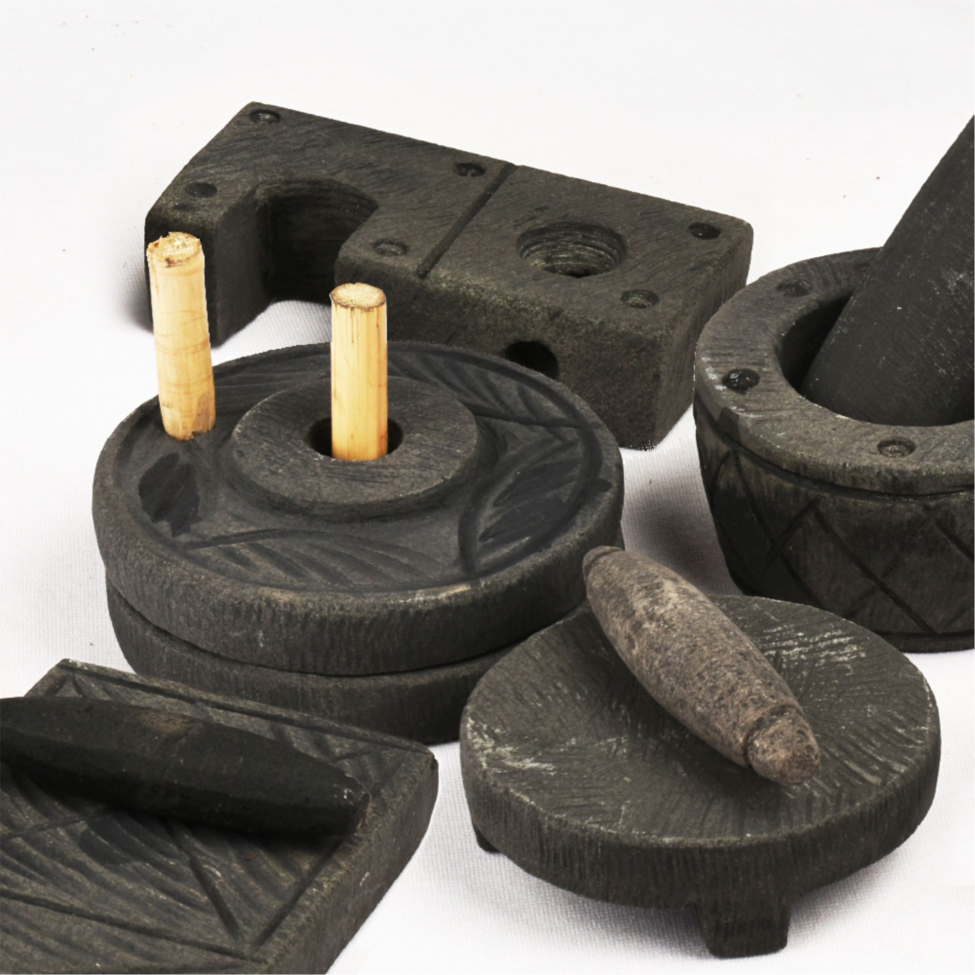Toy Antiqua Premium Stone Bhatukali (5 items) Premium Handcrafted Toy