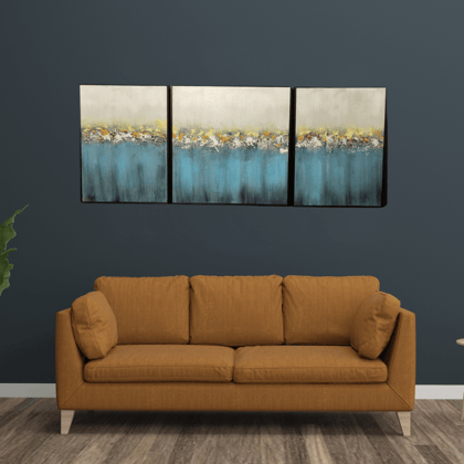 Exclusive Hand Crafted Painting Style 73-H: 32 | L: 32 + H: 32 | L: 24 x 2