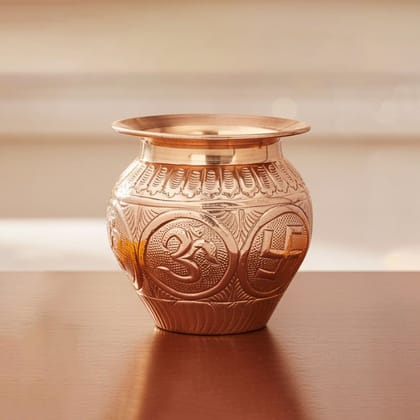 Copper Lota Chatai No. 9 , 600 ML (ZMAS293 I)
