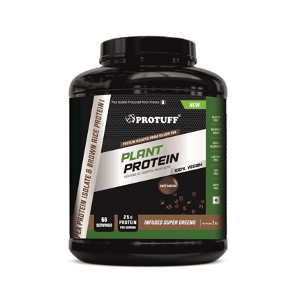 Plant Protein- Cafe Mocha 2 Kgs (66 Servings)
