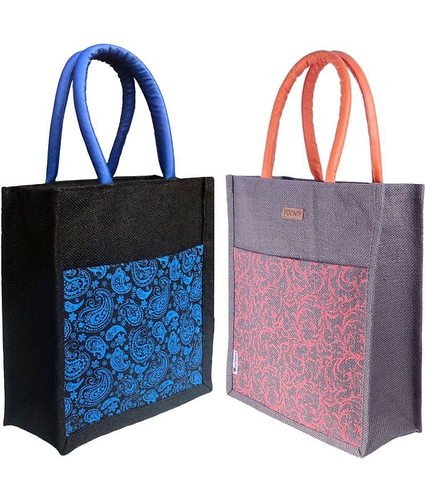 Foonty Multi Lunch Bags - 2 Pcs