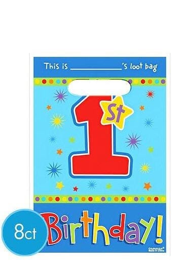 HUGS & STICHES BOY LOOT BAGS - 8CT - Party and Festive Needs | Buy online on ZillyBuy