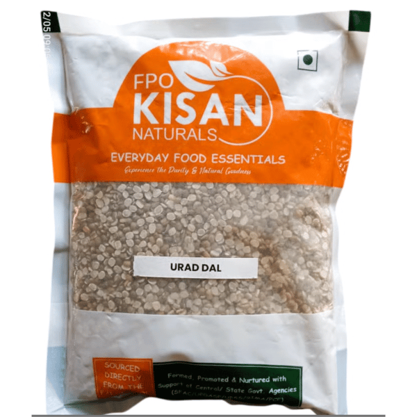 FPO Kisan Naturals Urad Dal - Everyday Food Essential - 500 gm