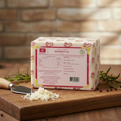 Mishti Gourmet Premium Artisanal Emmental Cheese 200g